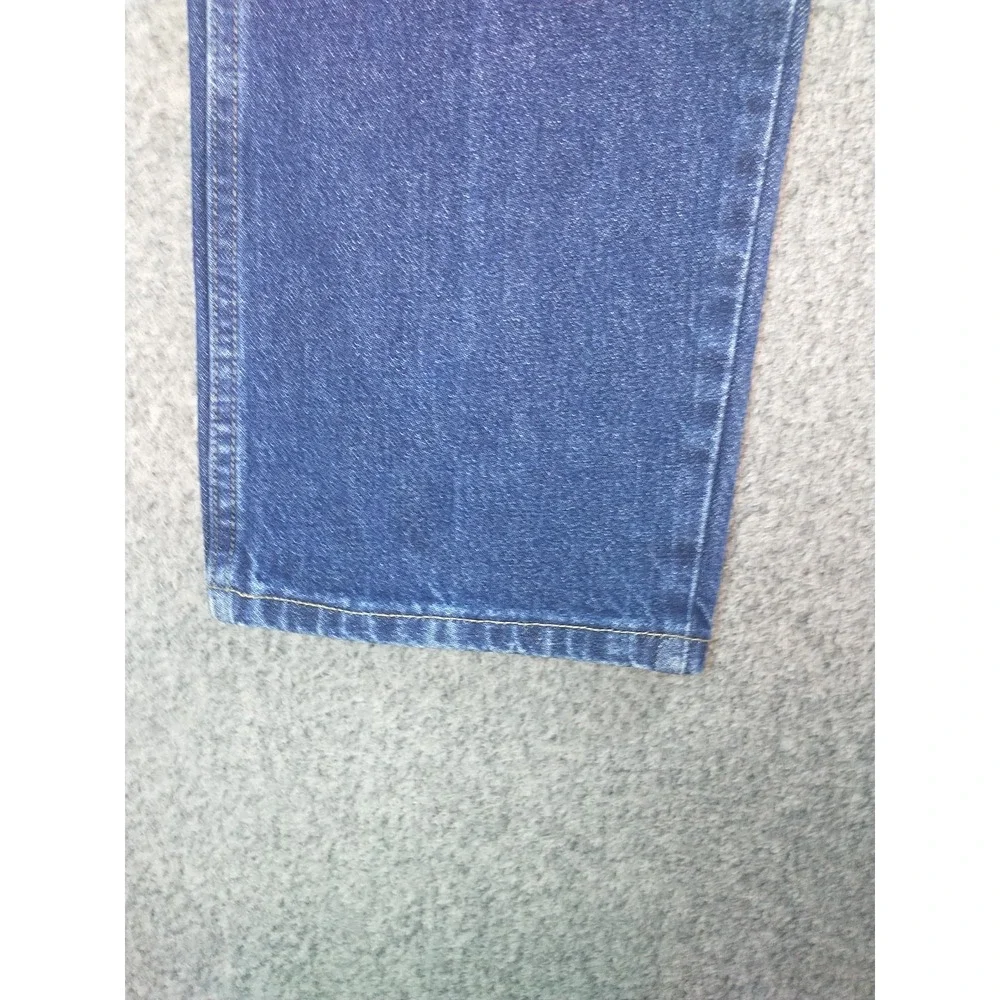 Wrangler Authentics Mens Straight Leg Blue Denim Jeans 34x30 96501MR Cotton